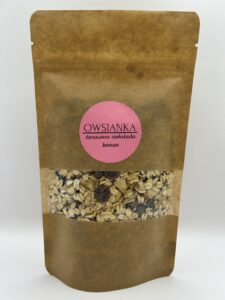 owsianka żurawina czekolada banan