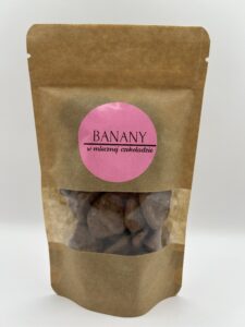 banan w mlecznej czekoladzie owoce w czekoladzie