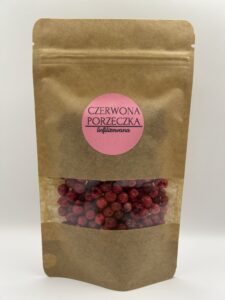 Czerwona porzeczka liofilizowana - owoce liofilizowane