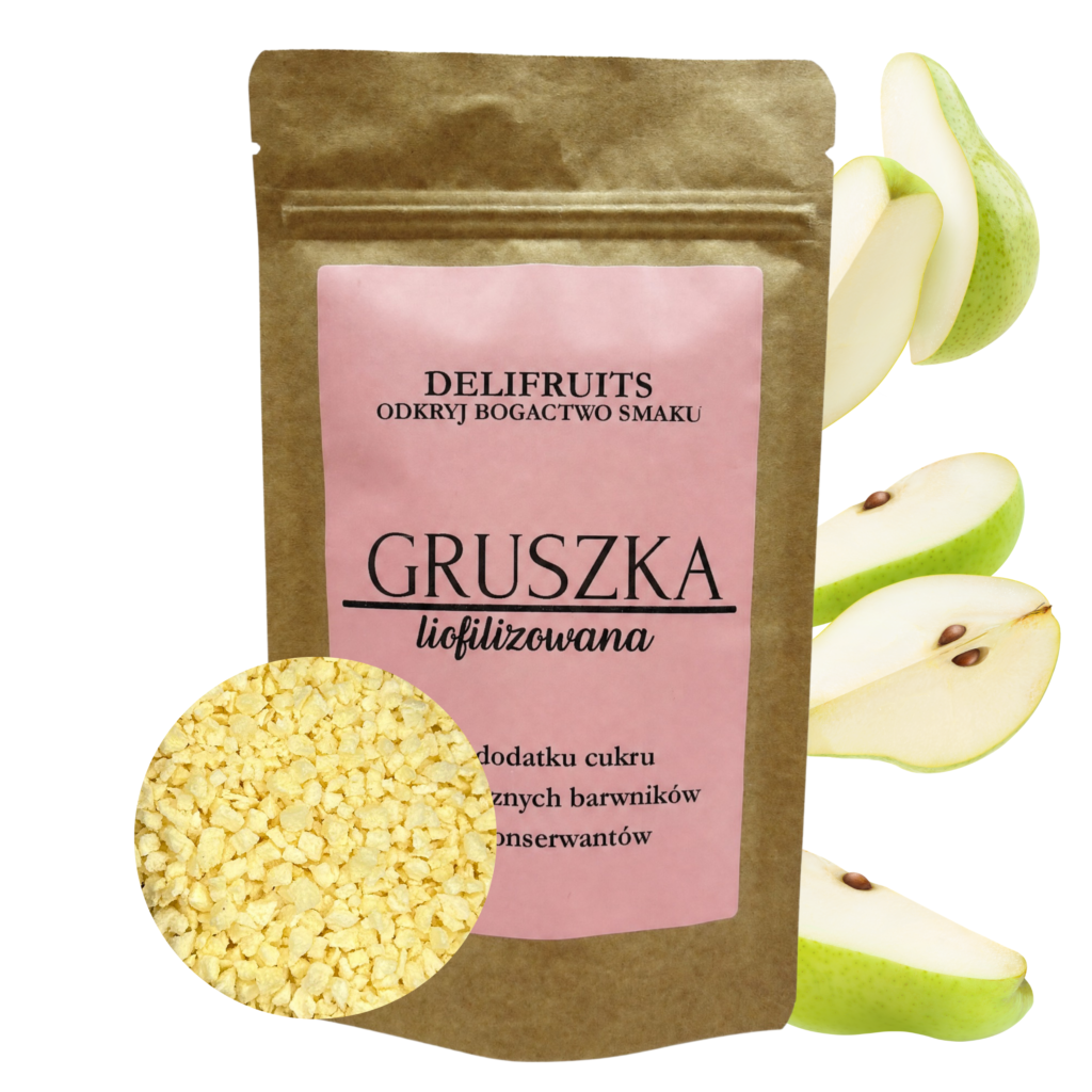 gruszka liofilizowana grys