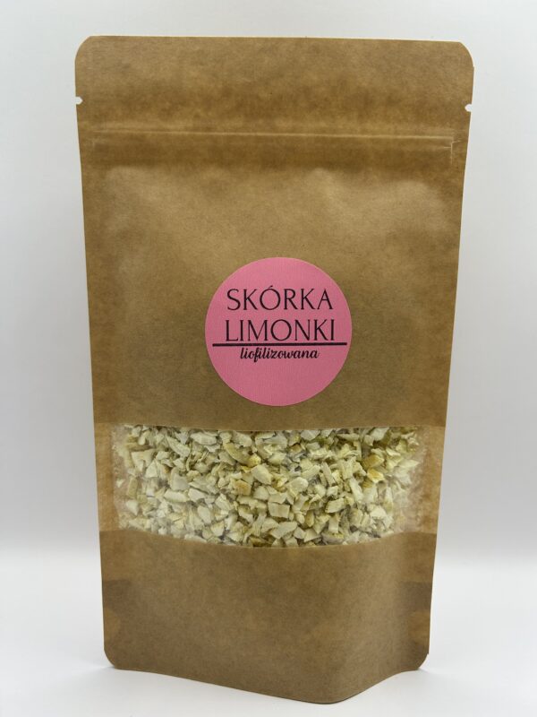 skórka limonki liofilizowana