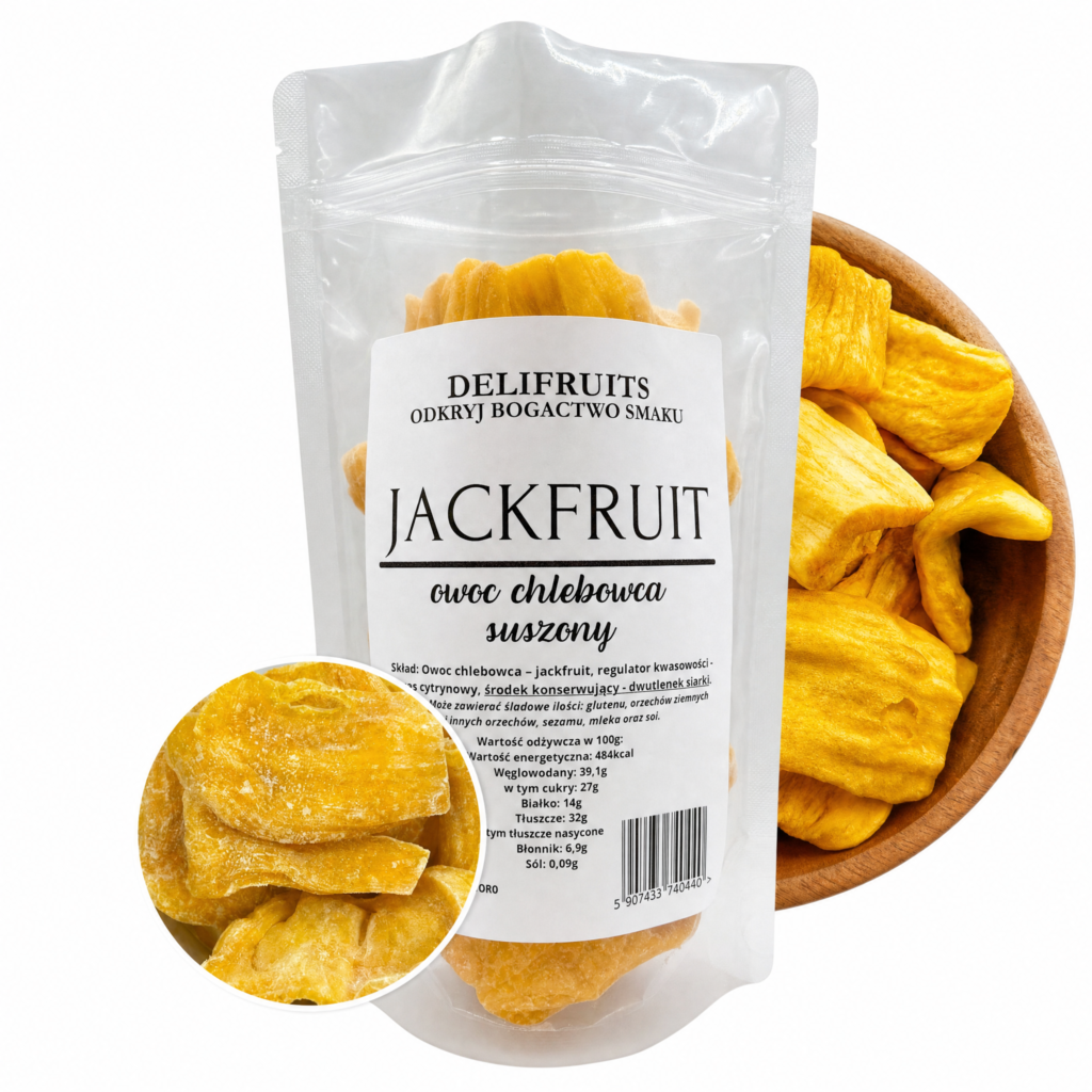 suszony owoc chlebowca jackfruit