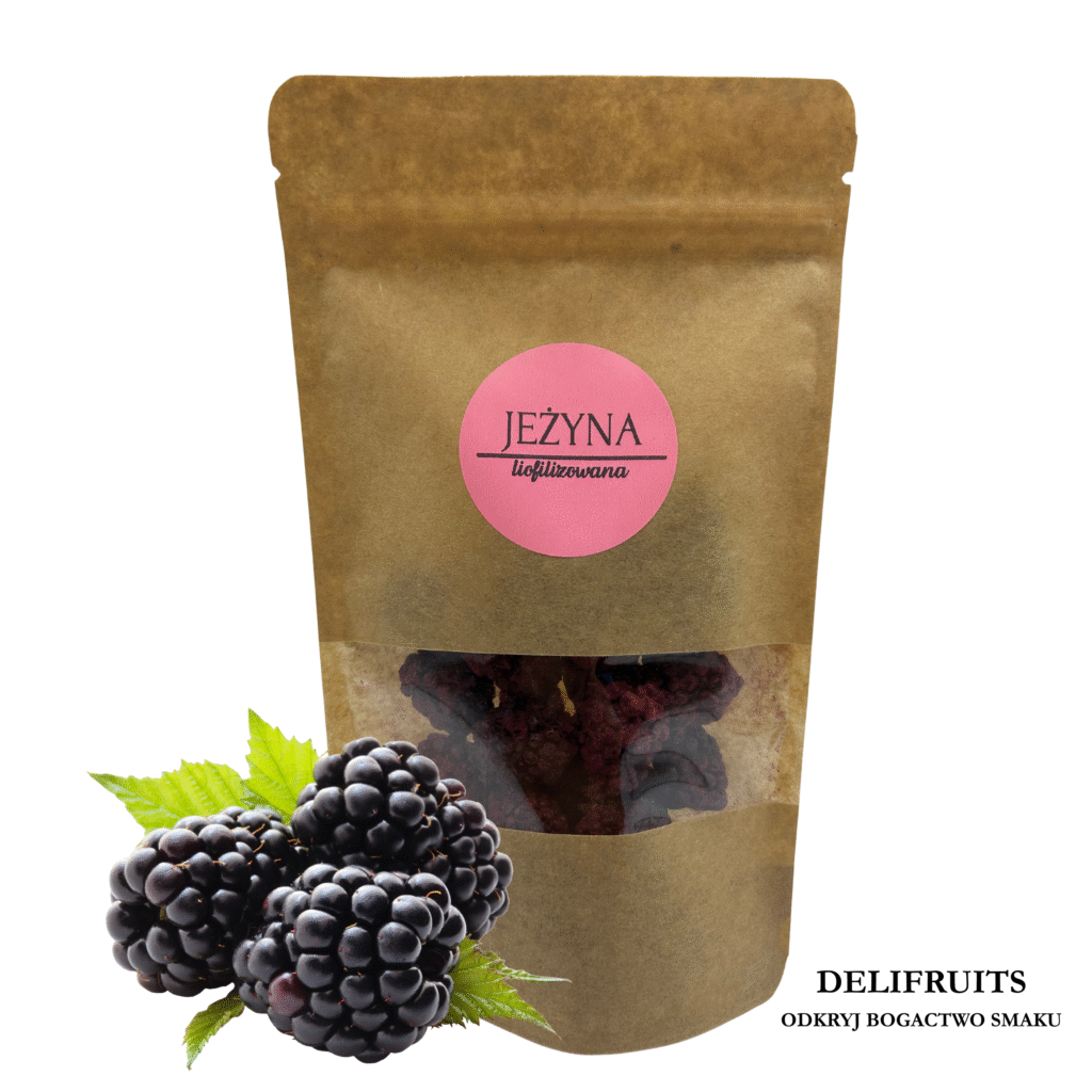 jeżyna liofilizowana, owoce liofilizowane