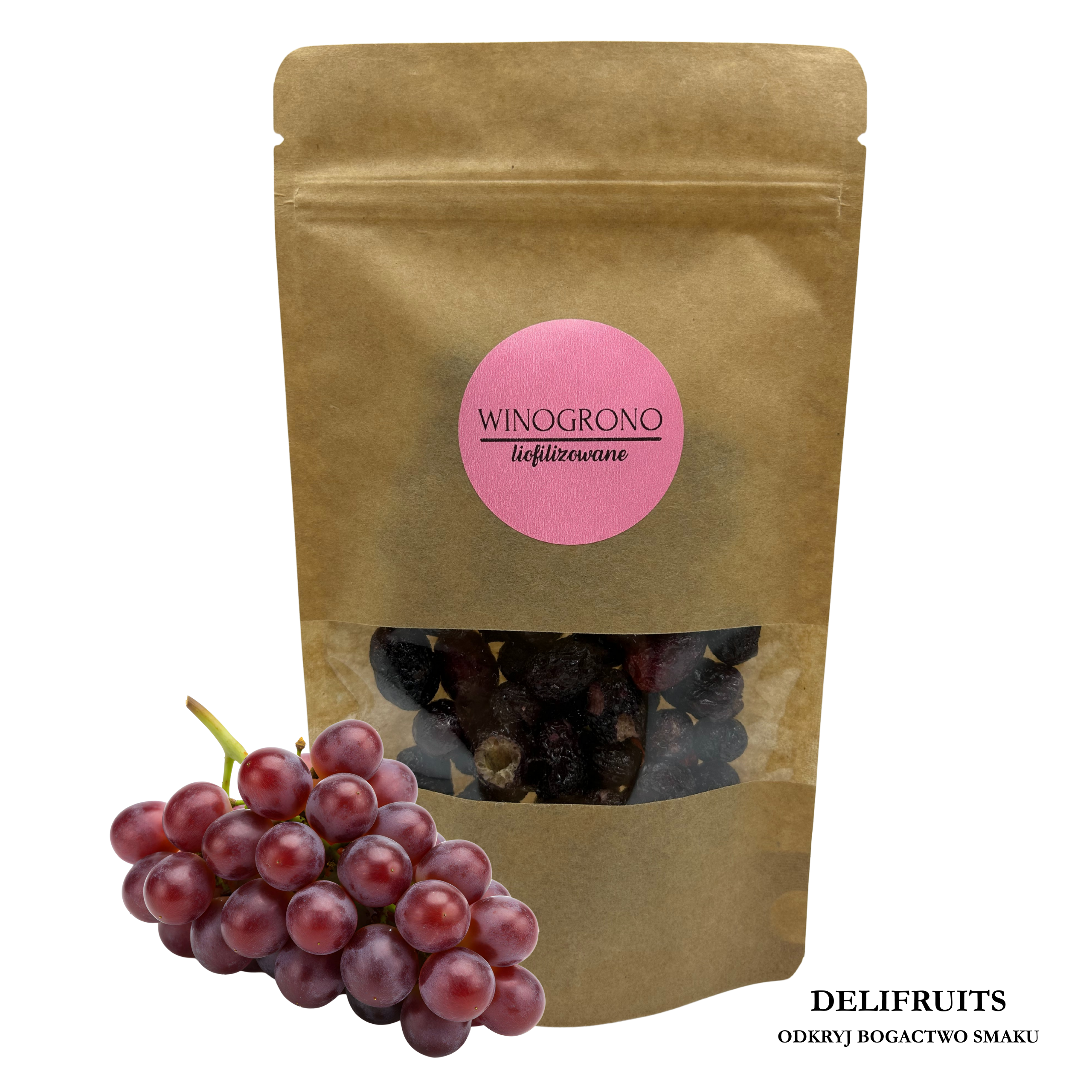 Winogrono liofilizowane