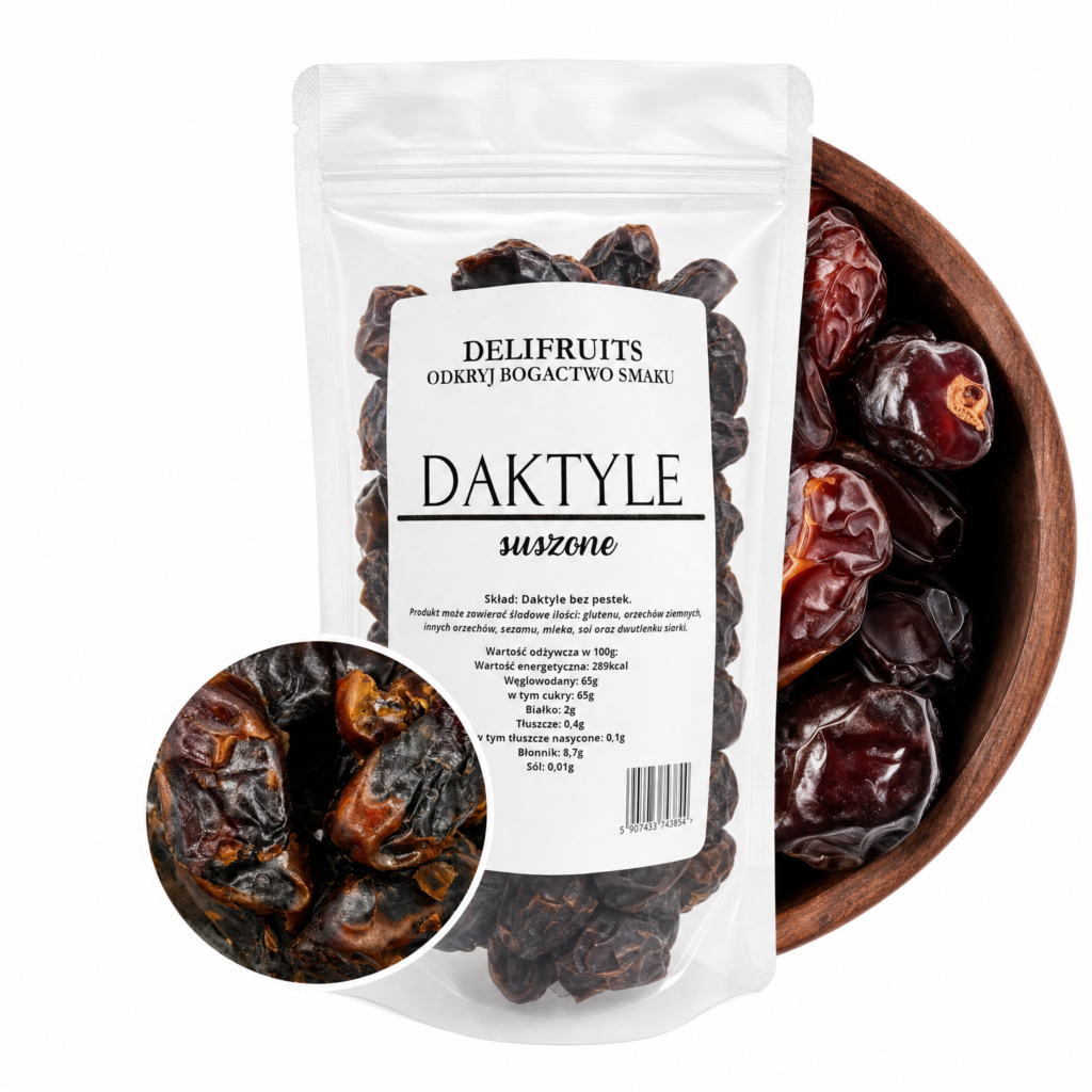 daktyle suszone bez pestki