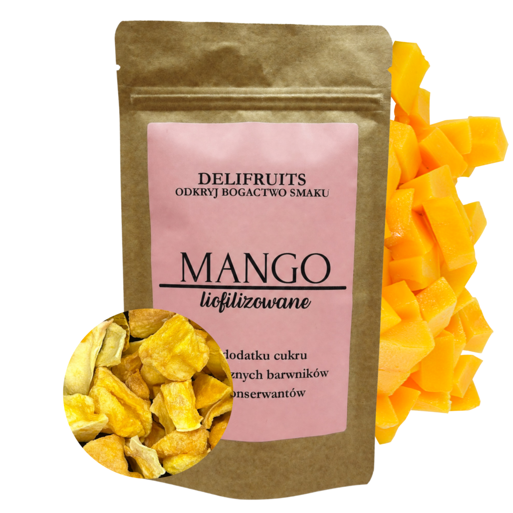 mango liofiliowane kawałki