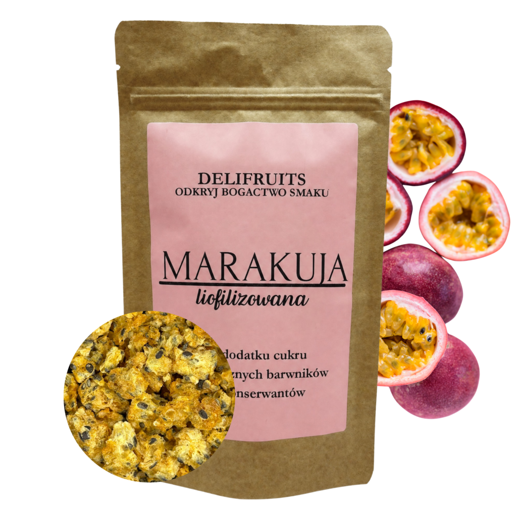 marakuja liofilizowana kawałki