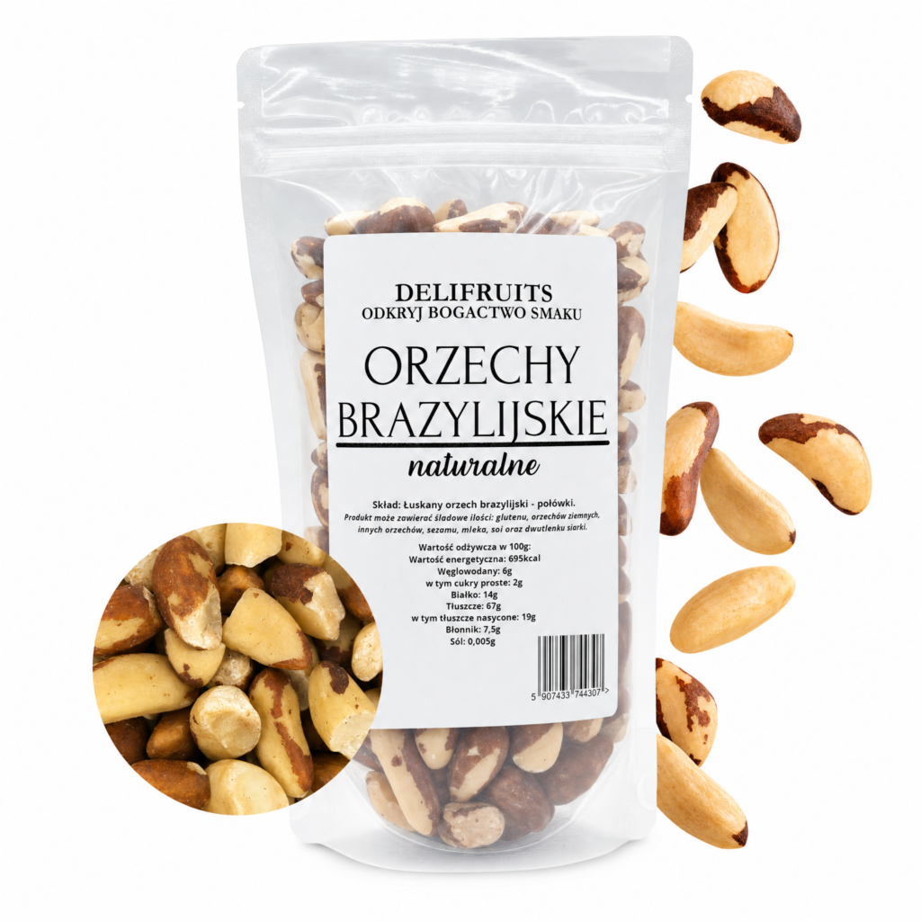 orzechy brazylijskie połówki