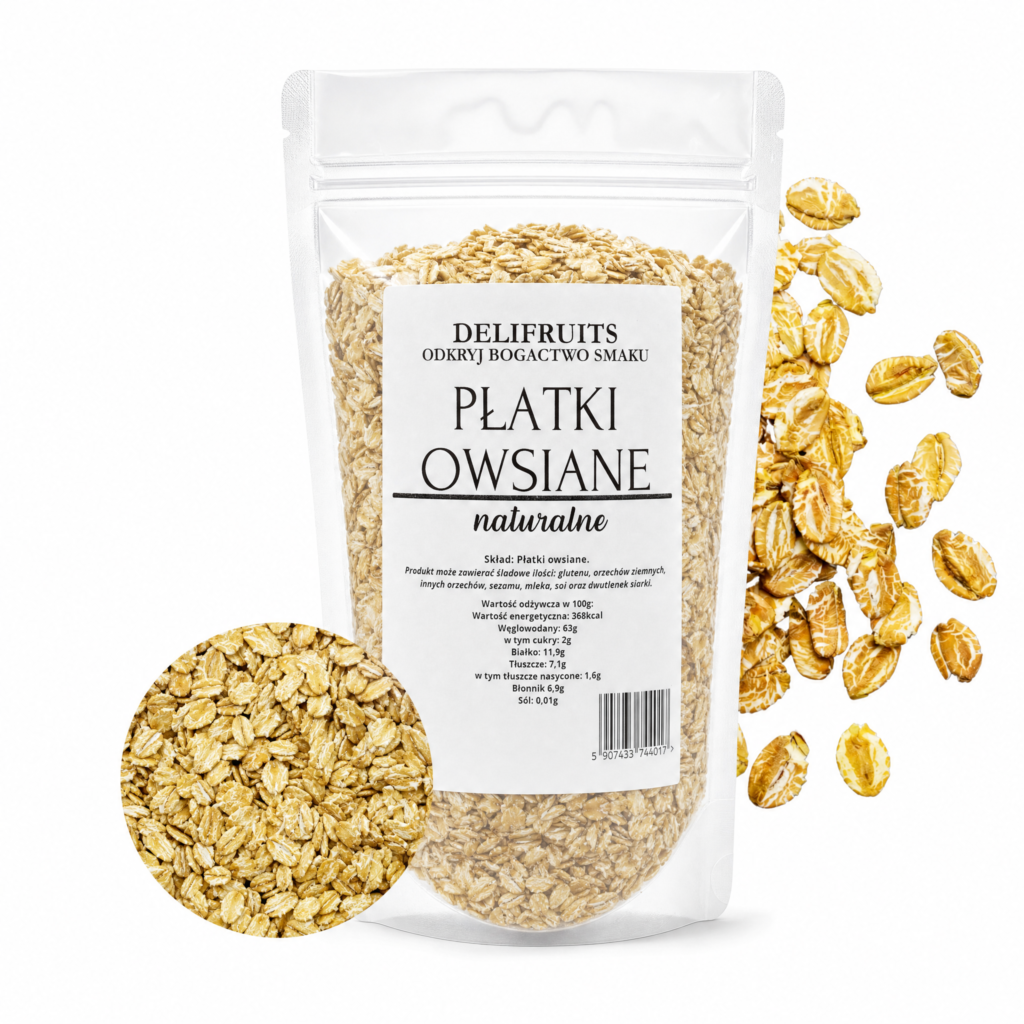 płaki owsiane naturalne